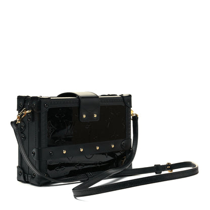 Louis Vuitton Vernis Petite Malle Black 3 of 8