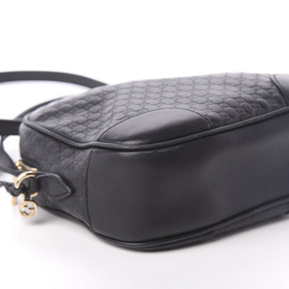 Gucci Microguccissima Mini Bree Messenger Bag Black 9 of 10