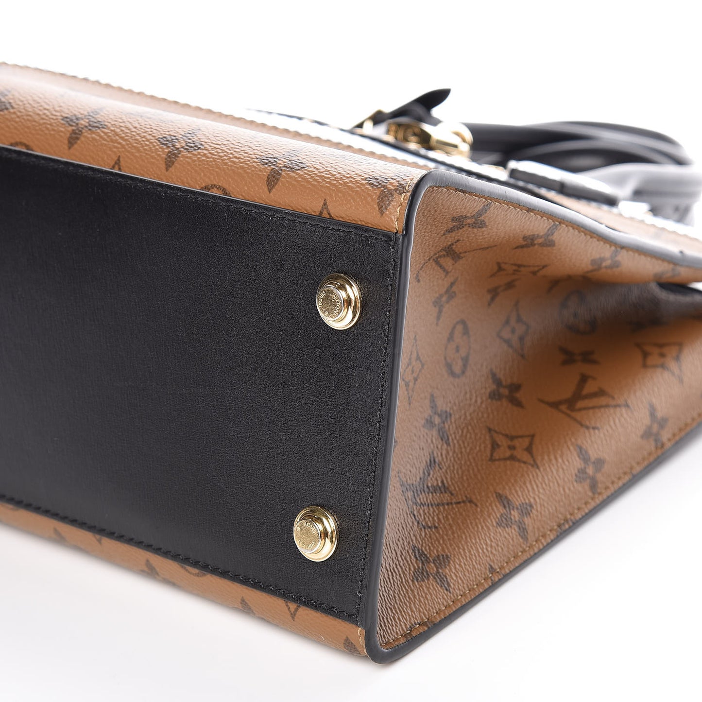 Calfskin Reverse Monogram City Steamer MM