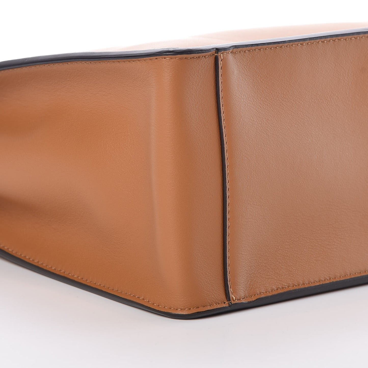 Vitello Grace Suede Flip Tote Nocciola Marrone