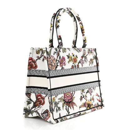 Christian Dior Canvas Jardin Botanique Embroidered Medium Book Tote Multicolor 3 of 10