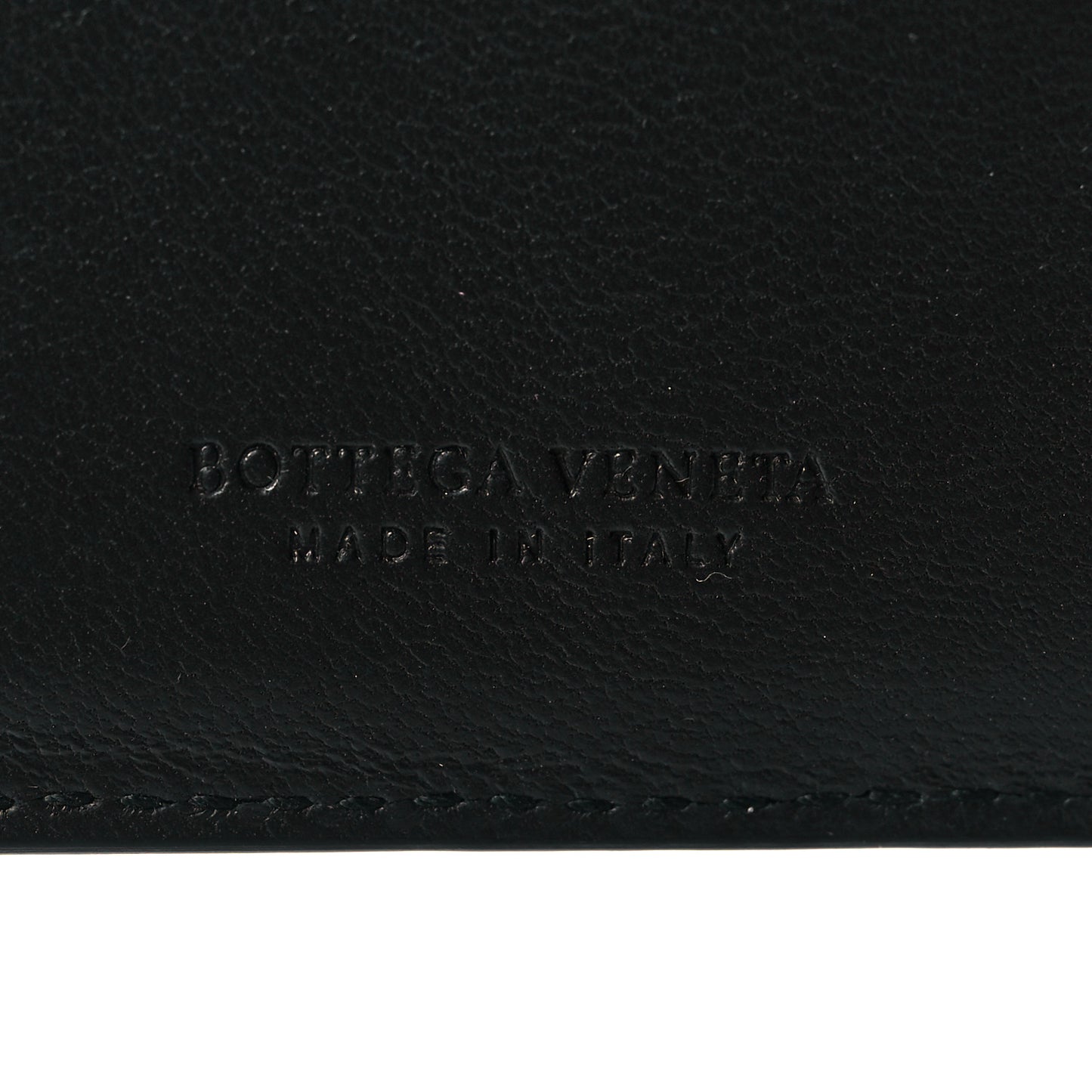 Crocodile Bi-Fold Wallet Black