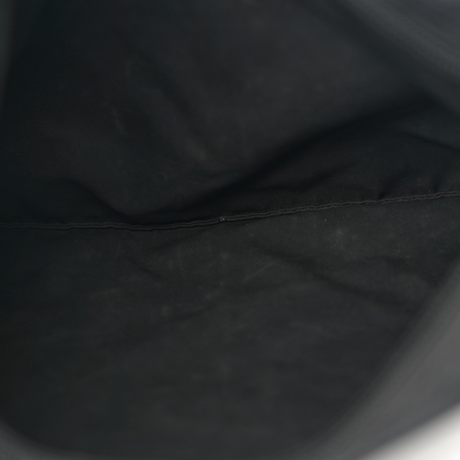 Prada Nylon Vela Flat Messenger Bag Black 5 of 9
