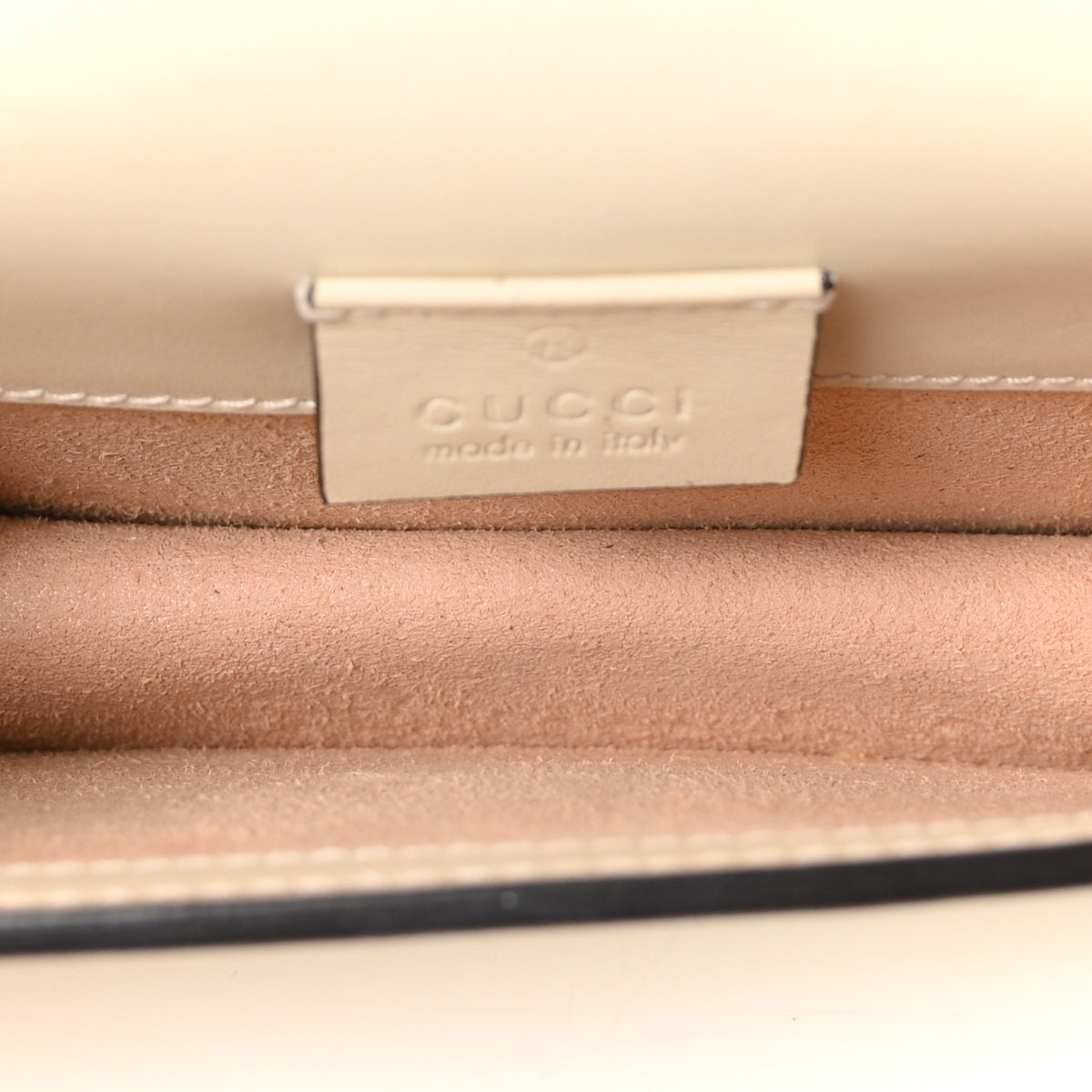 Calfskin Super Mini Sylvie Chain Shoulder Bag White