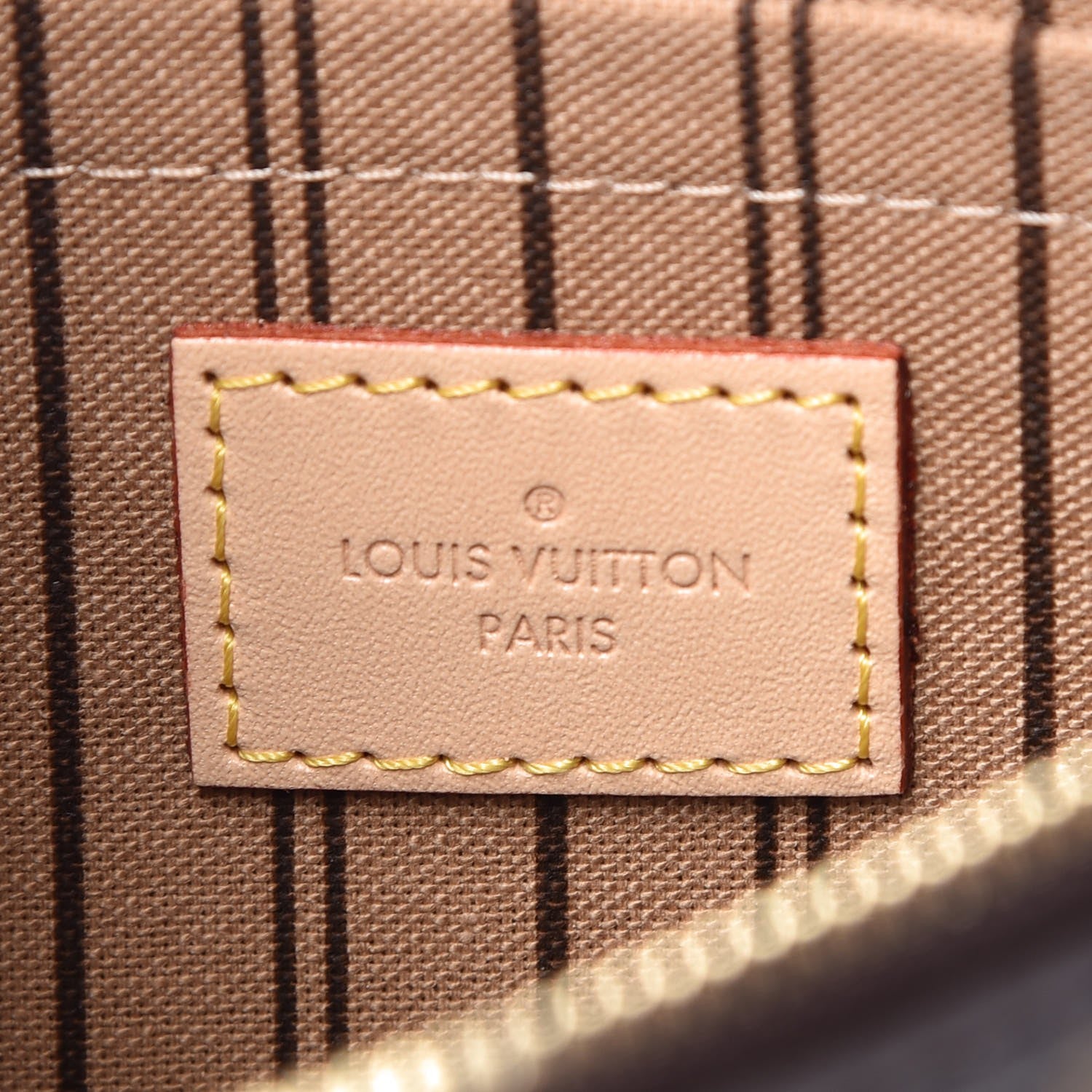 Louis Vuitton Monogram Neverfull MM GM Pochette 6 of 8