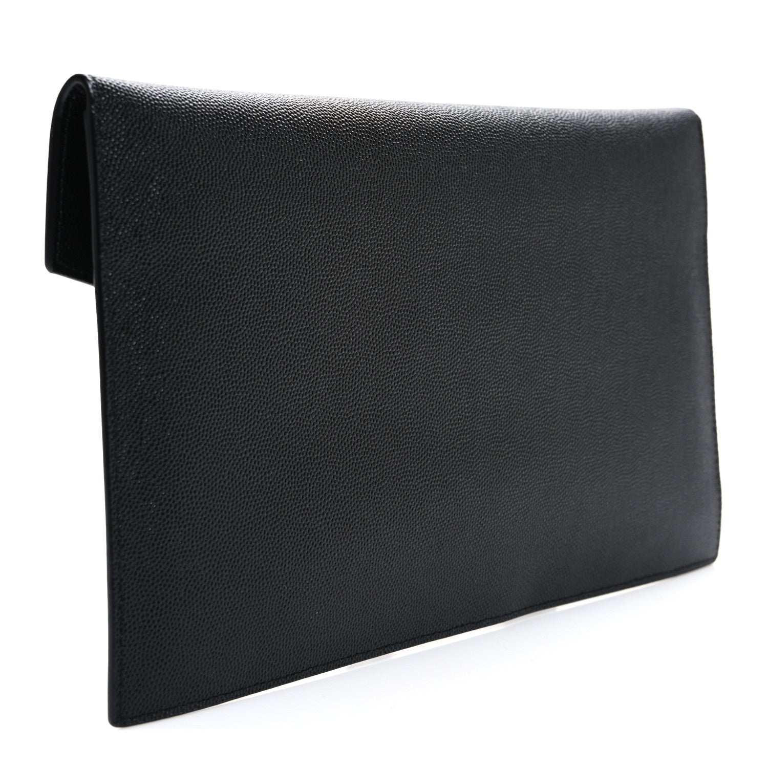 Saint Laurent Grain De Poudre Uptown Pouch Black 3 of 6