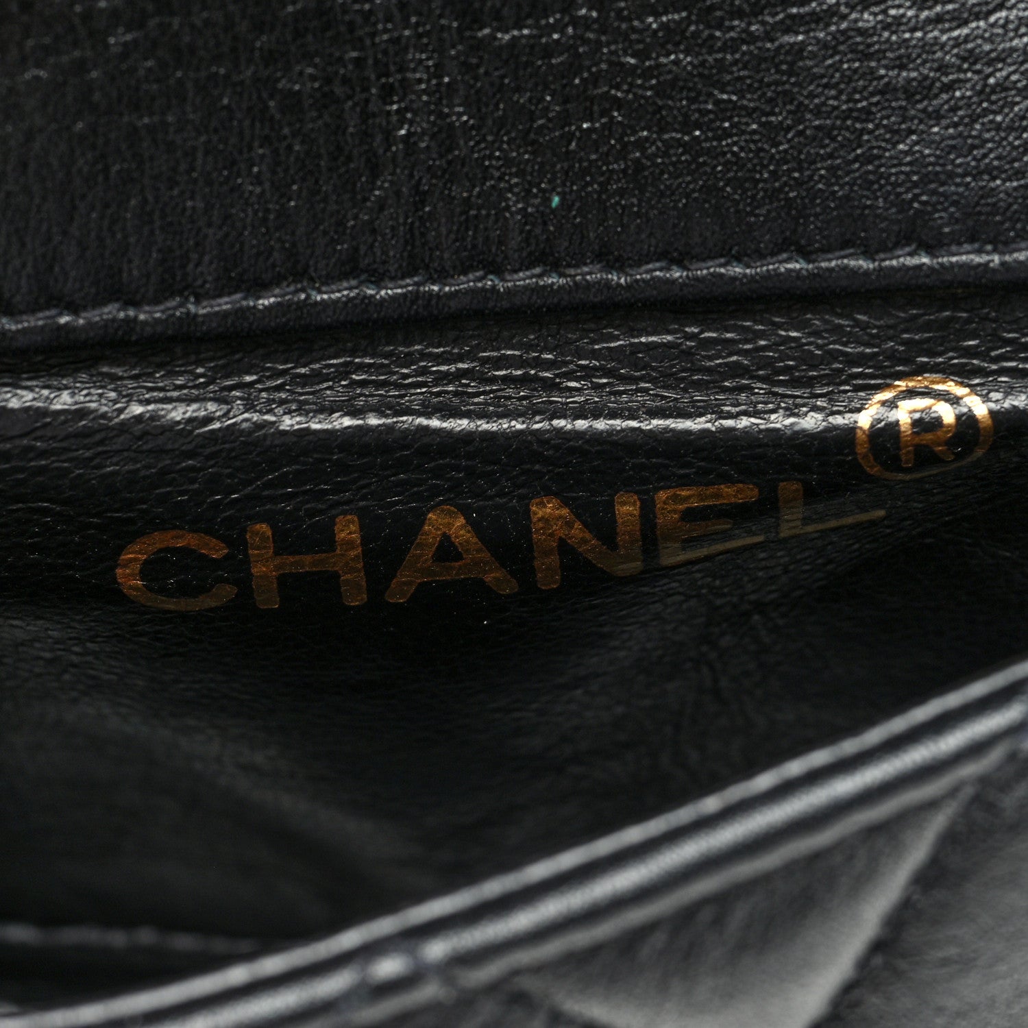 Chanel Lambskin Quilted Chain Mini Flap Belt Bag 75 30 Black 6 of 9
