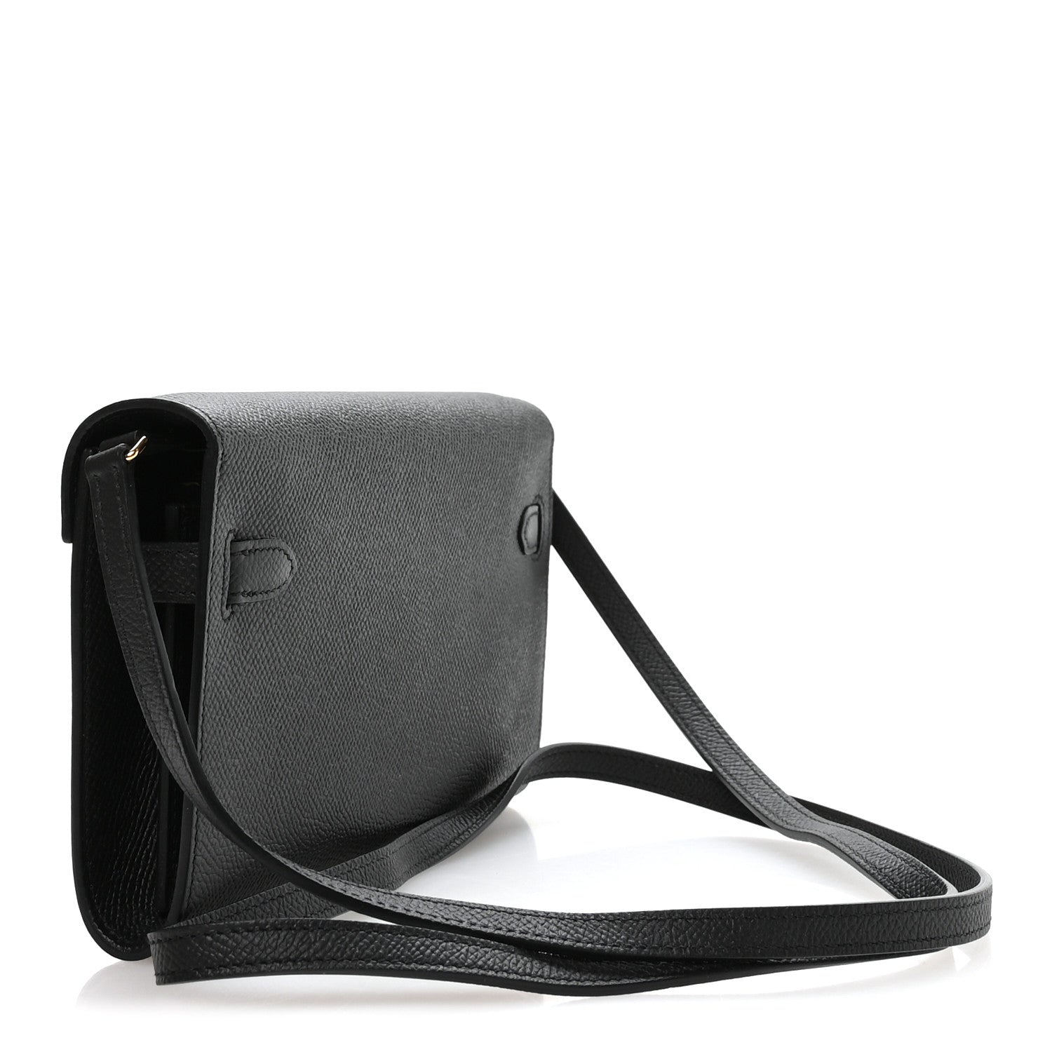 Hermes Epsom Kelly Wallet To Go Black 3 of 10