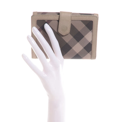 Burberry Smoked Check Compact Wallet 2 of 8