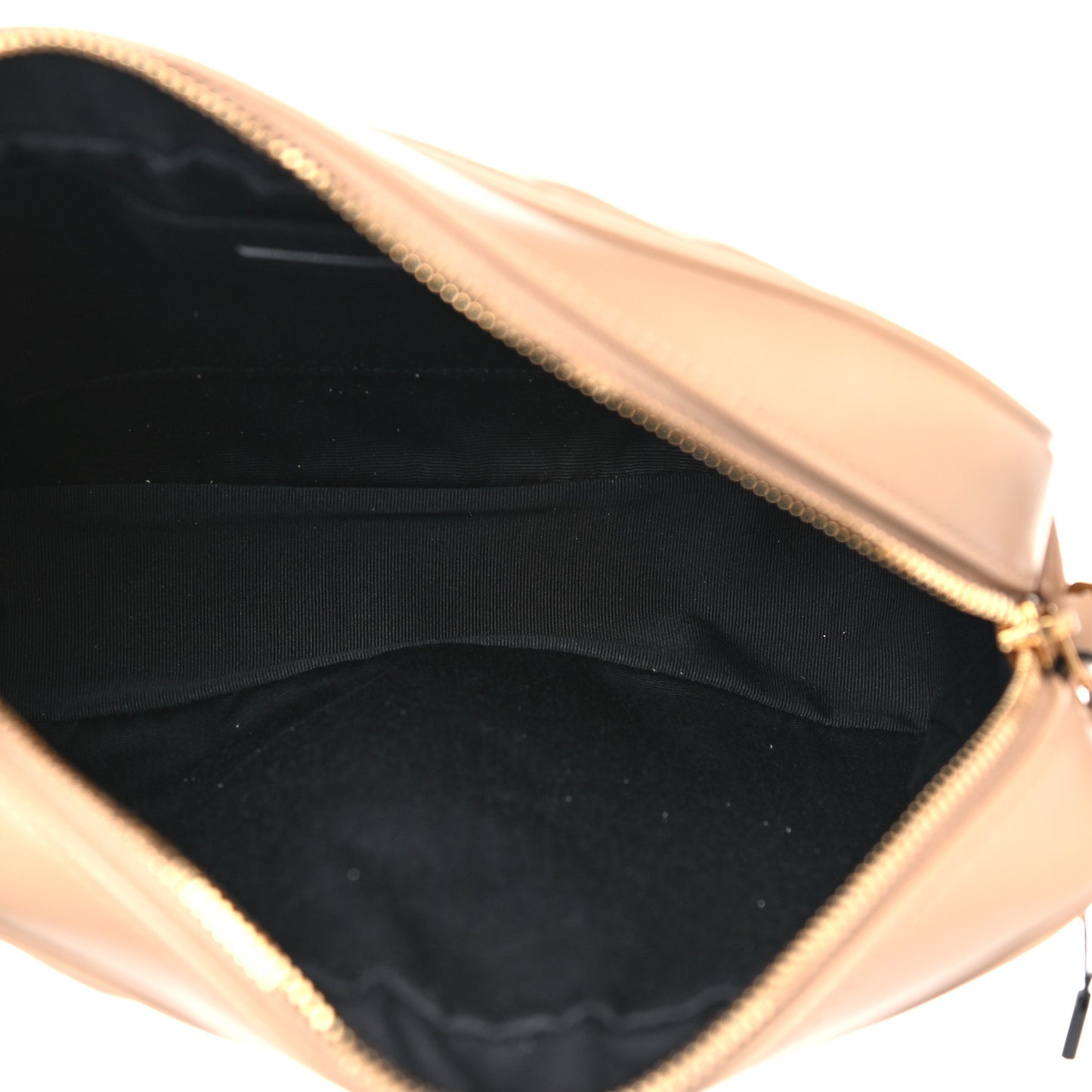 Calfskin Matelasse Monogram Lou Camera Bag Dark Beige