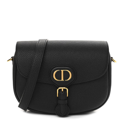 Christian Dior Grained Calfskin Medium Bobby Flap Black 1 of 8
