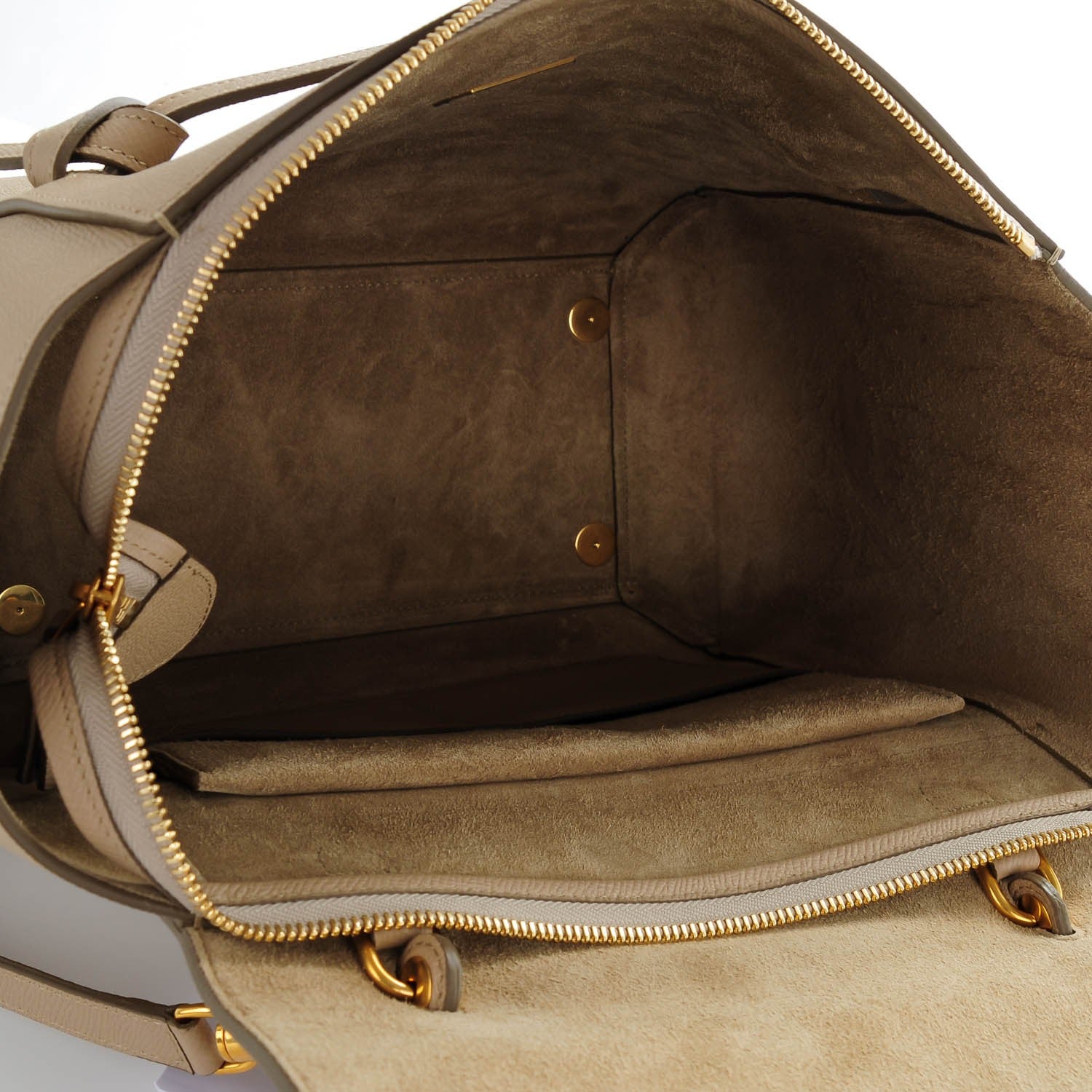 Celine Grained Calfskin Mini Belt Bag Light Taupe 5 of 9