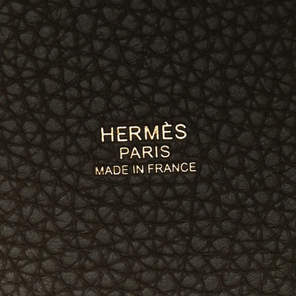 Hermes Taurillon Clemence Picotin Lock 22 MM Etoupe 6 of 10