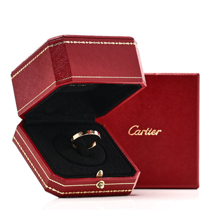 Cartier 18K Yellow Gold 3.5mm LOVE Wedding Band Ring 61 9.5 5 of 5