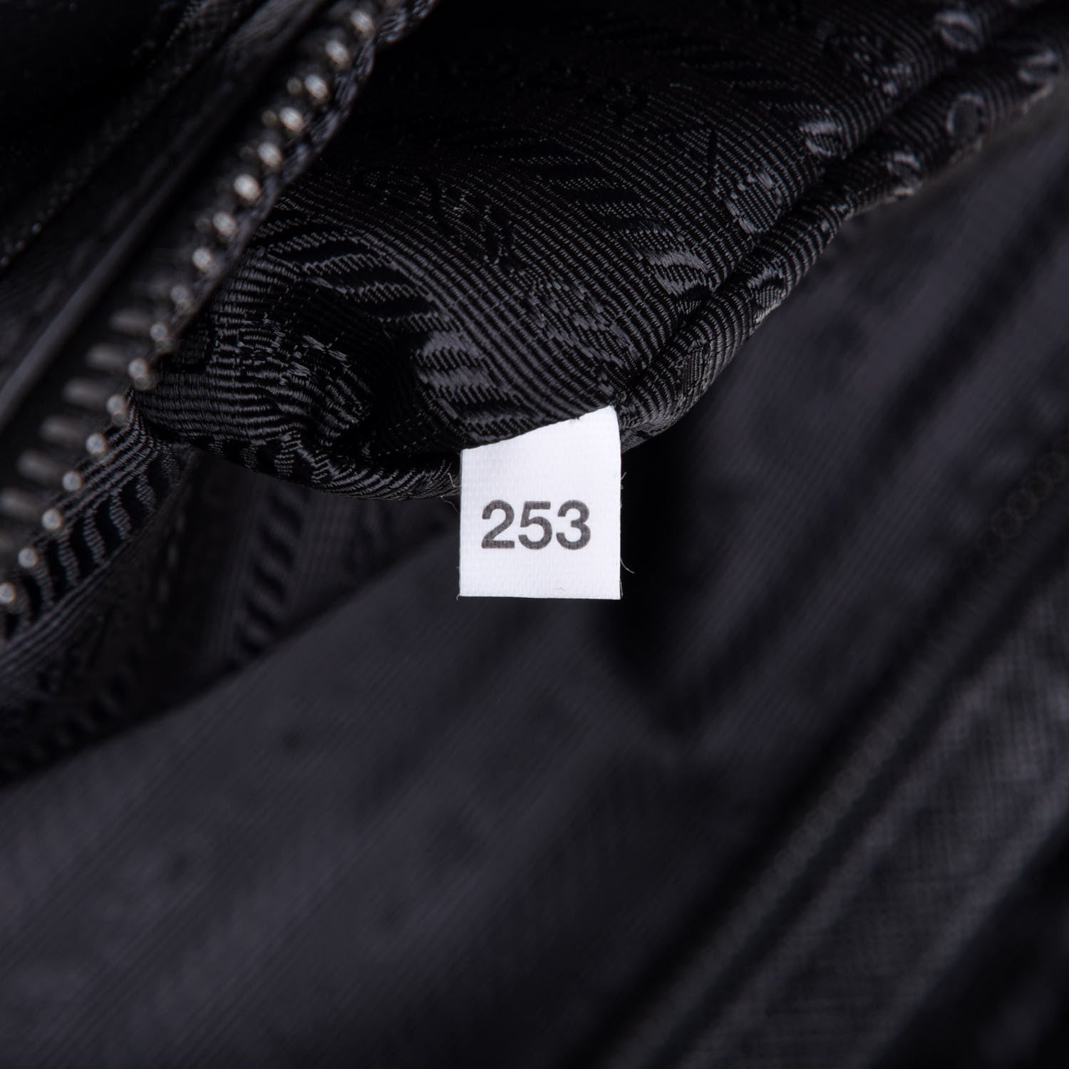 Prada Tessuto Nylon Saffiano Metal Triangle Logo Work Bag Black 6 of 9