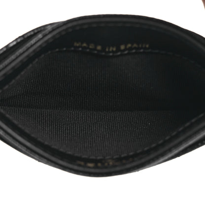 Chanel Caviar Quilted Studded CC Card Holder Black 5 of 12