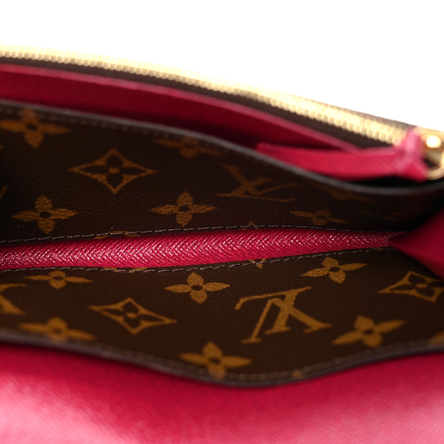 Monogram Emilie Wallet Fuchsia