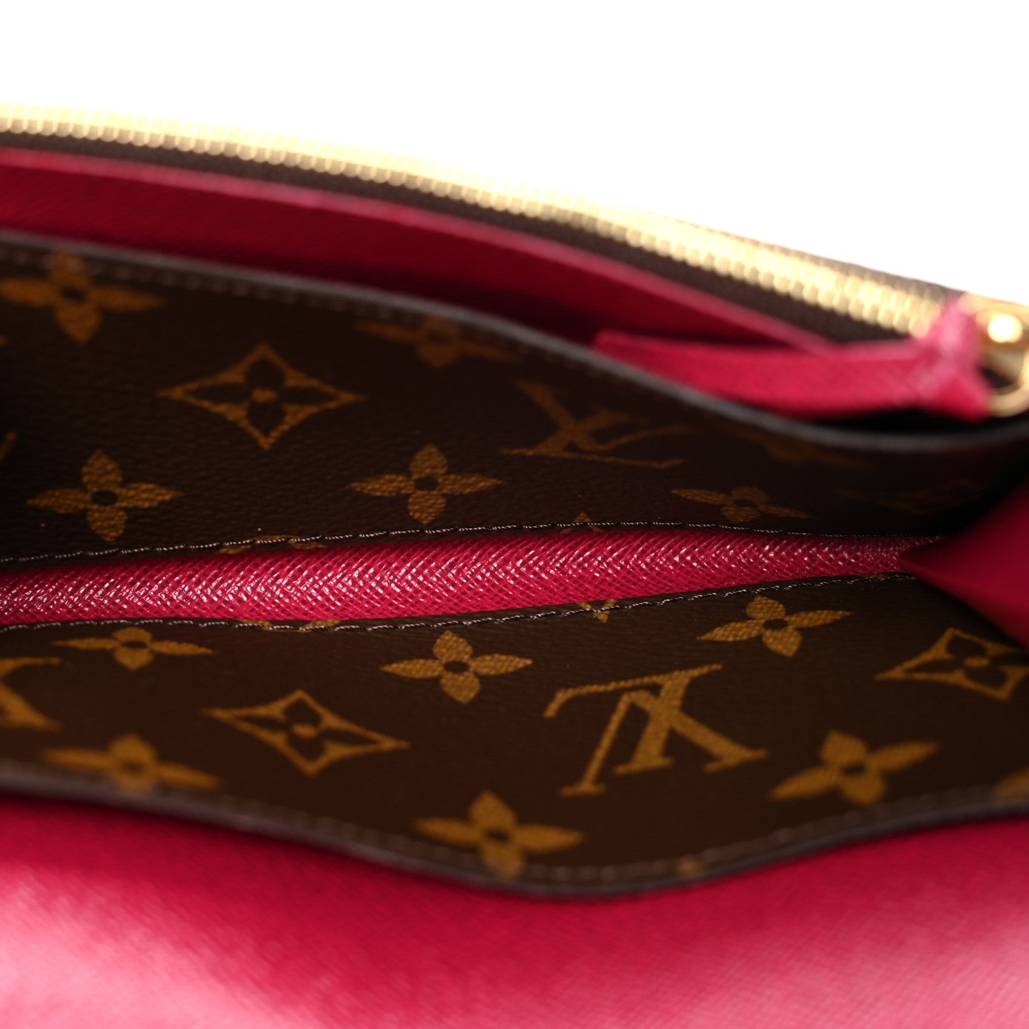 Louis Vuitton Monogram Emilie Wallet Fuchsia 5 of 7