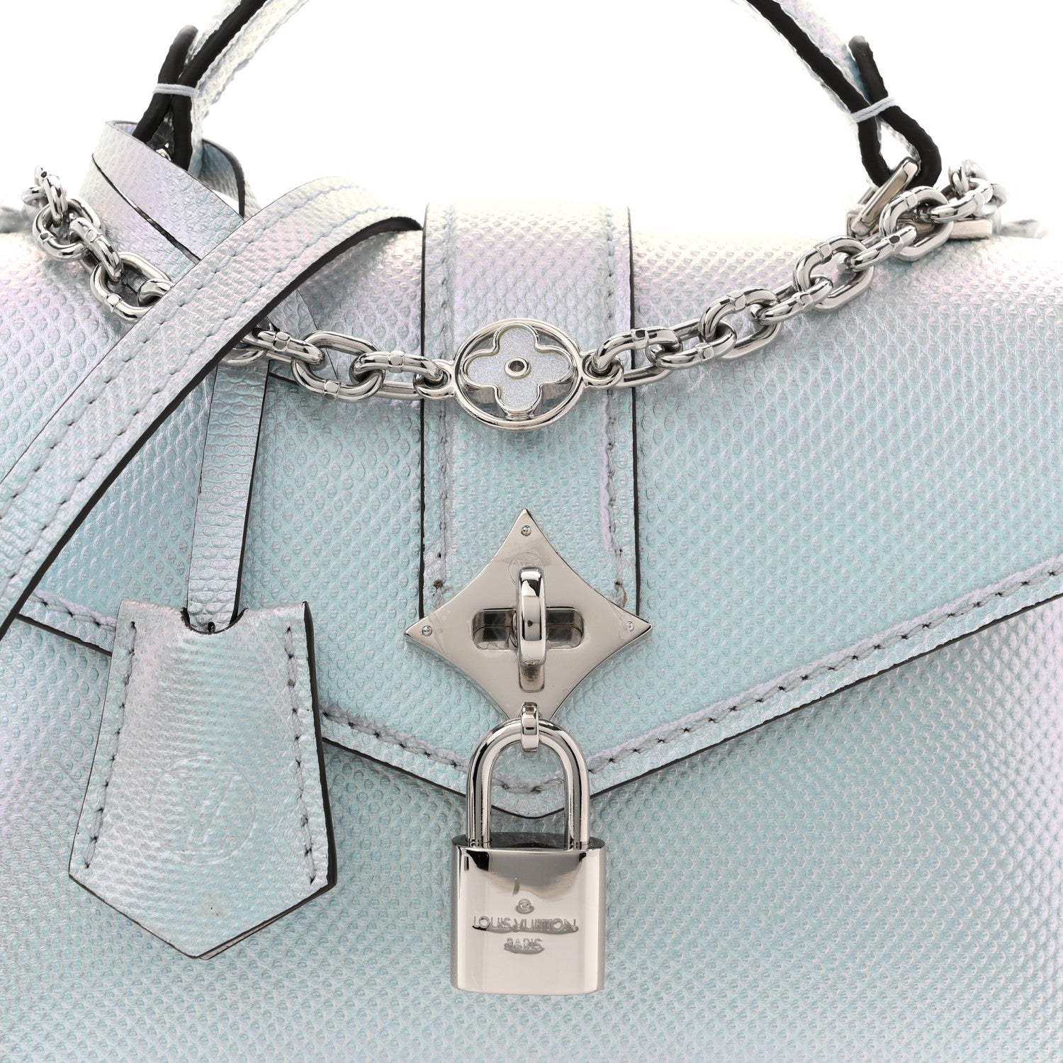 Louis Vuitton Lizard Rose Des Vents Mini Bleu Celeste 8 of 10