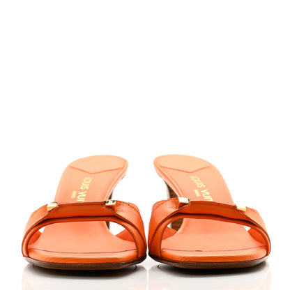 Louis Vuitton Epi Kitten Heel 40 Mandarin 2 of 10