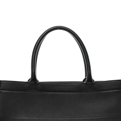 Christian Dior Calfskin Embossed Medium Book Tote Black 5 of 11