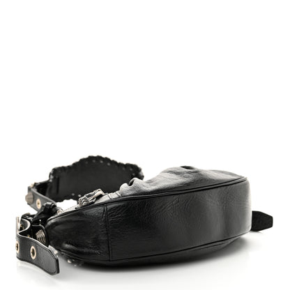 Balenciaga Agneau Arena Le Cagole Shoulder Bag XS Black 5 of 11