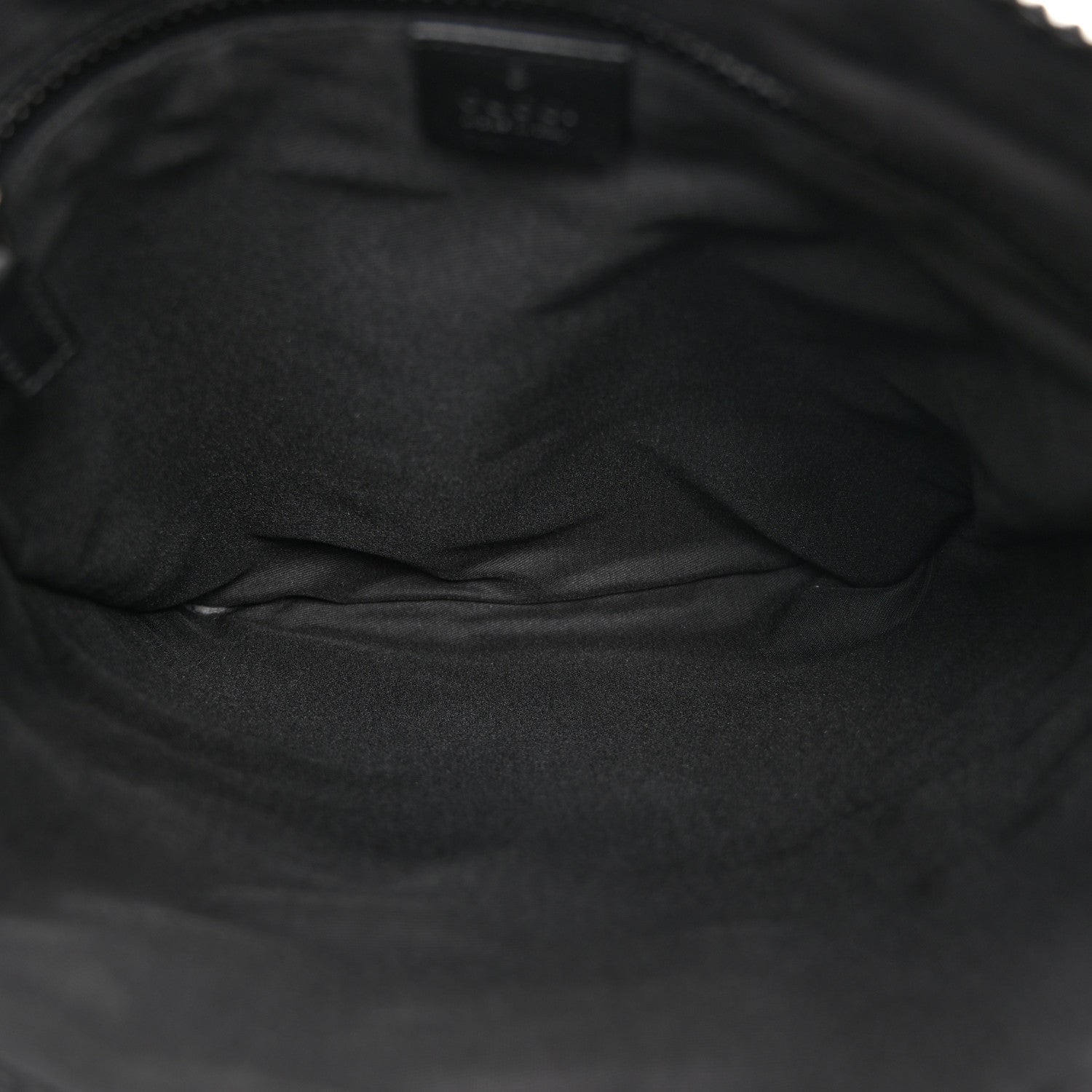 Gucci Nylon Monogram Medium Flat Messenger Bag Black 5 of 11