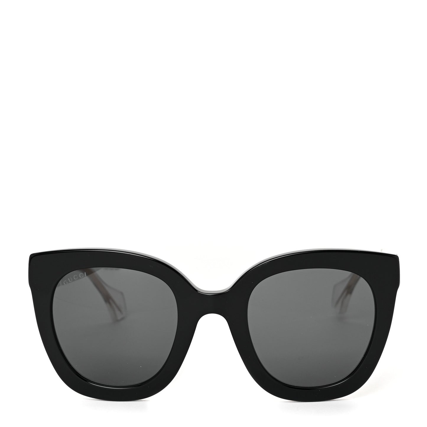 Acetate Crystal Sunglasses GG0564S Black Grey