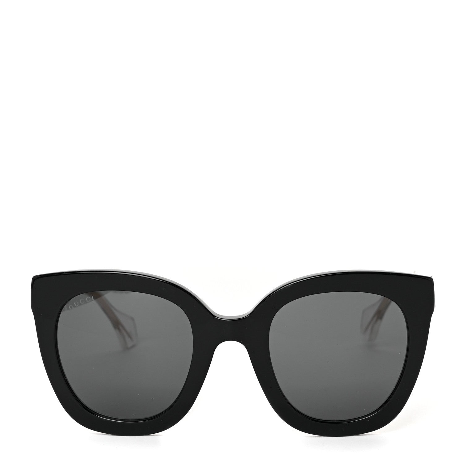 Gucci Acetate Crystal Sunglasses GG0564S Black Grey 4 of 7