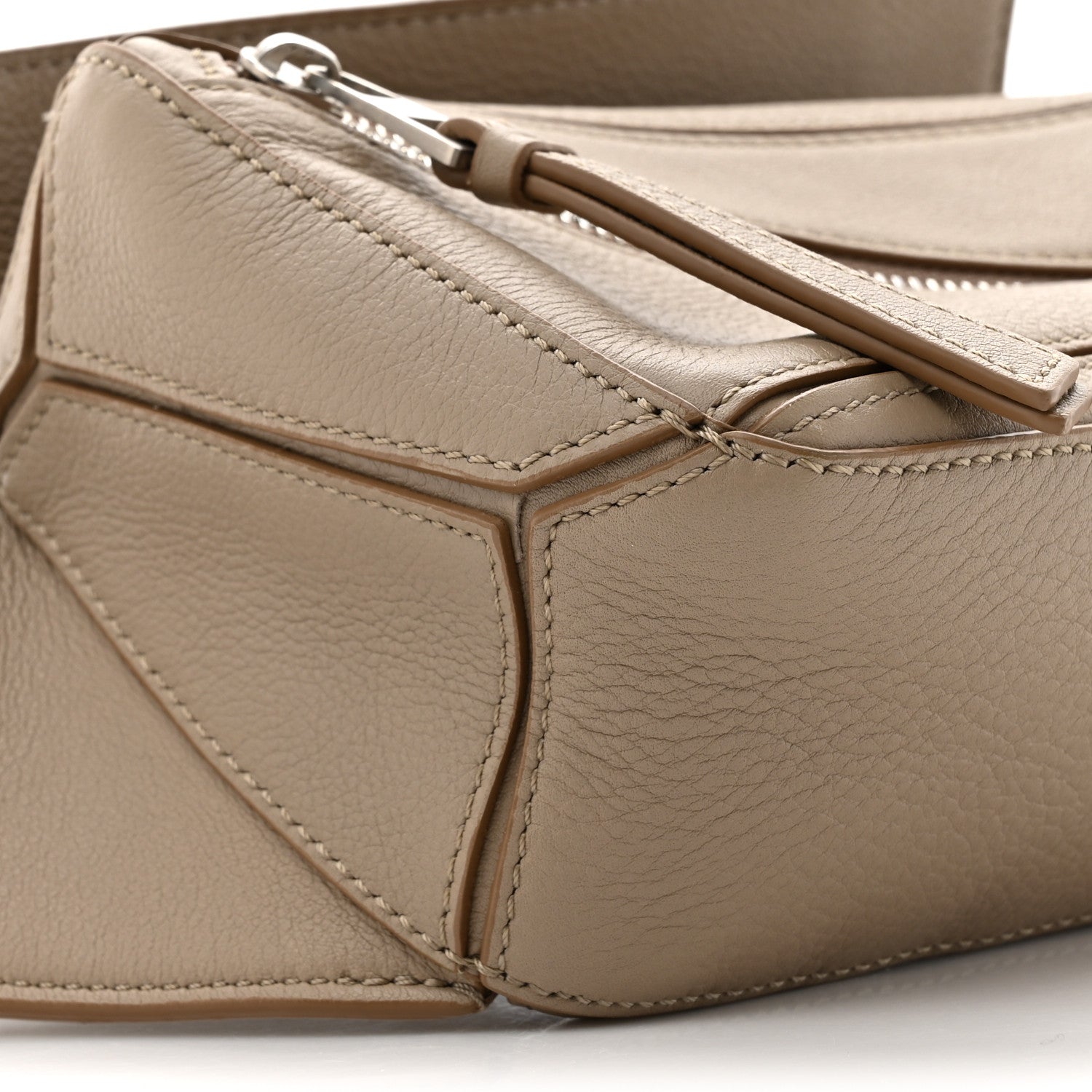Loewe Calfskin Mini Puzzle Bumbag Sand 10 of 10