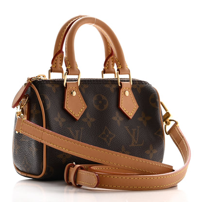Louis Vuitton Monogram Nano Speedy Bandouliere 3 of 11