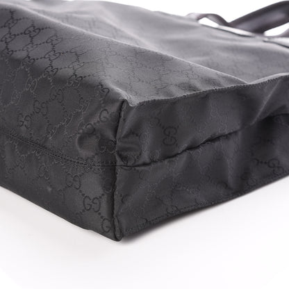 Gucci Nylon Monogram Tote Black 9 of 9