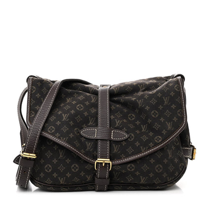 Louis Vuitton Monogram Mini Lin Saumur Ebene 1 of 11