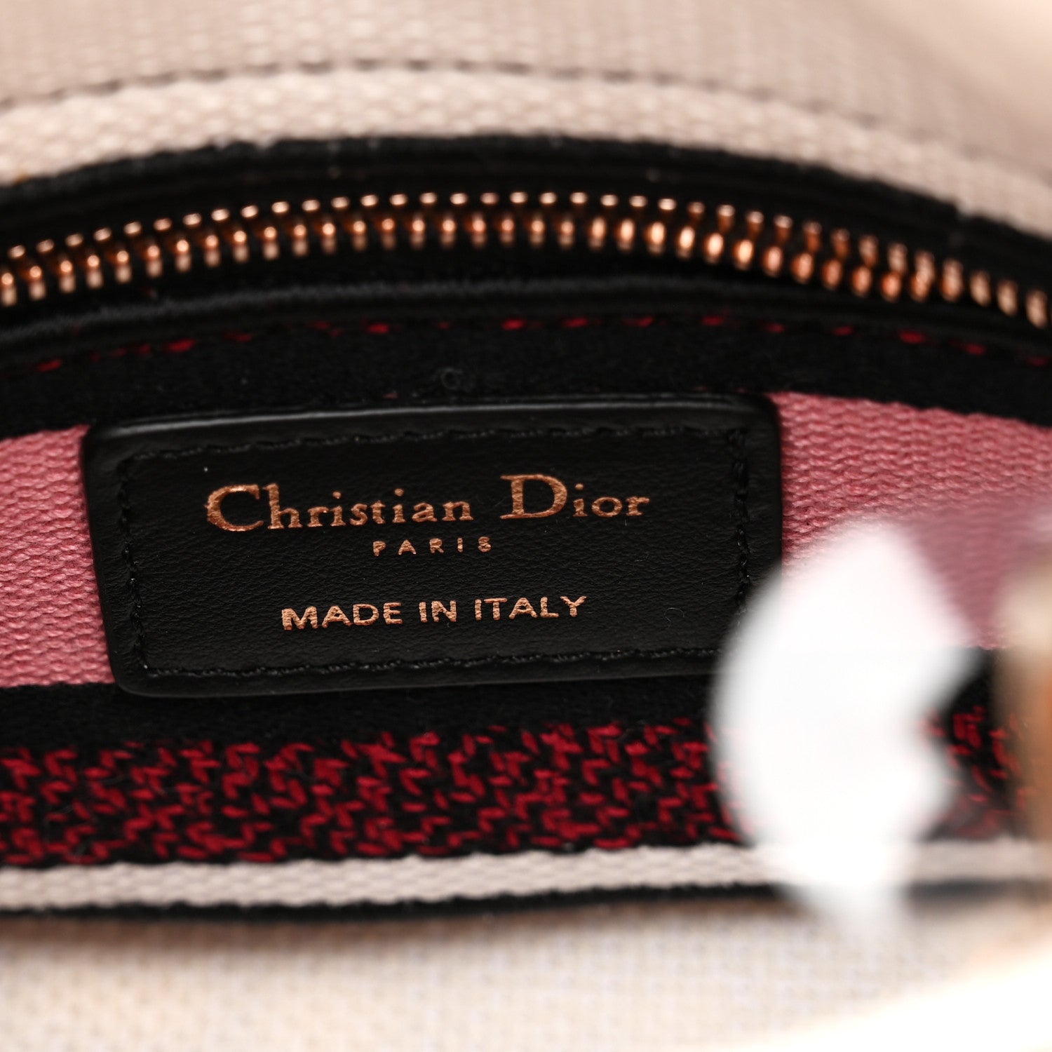 Christian Dior Canvas Florilegio Embroidered Mini Lady D-Lite White Multicolor 6 of 10