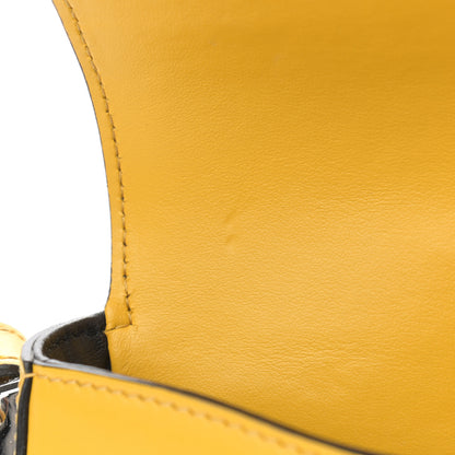 Prada Saffiano Cuir Calfskin Identity Shoulder Bag Soleil 10 of 11