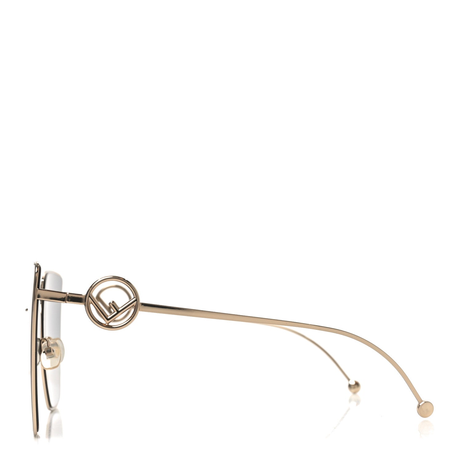 Fendi Metal F is Fendi Sunglasses FF 0323/S Gold 3 of 6