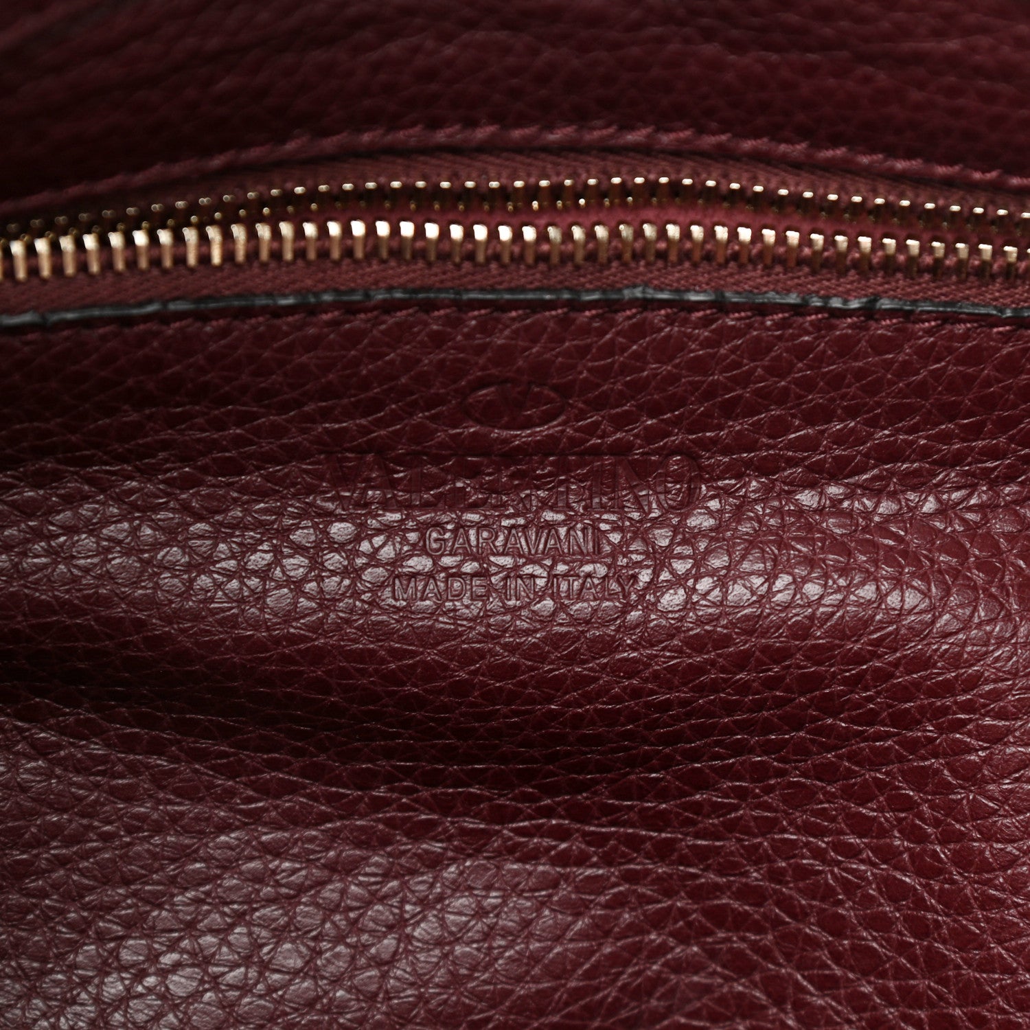 Valentino Garavani Pebbled Calfskin Large Rockstud Flip-Lock Messenger Bag Vinaccia 6 of 13