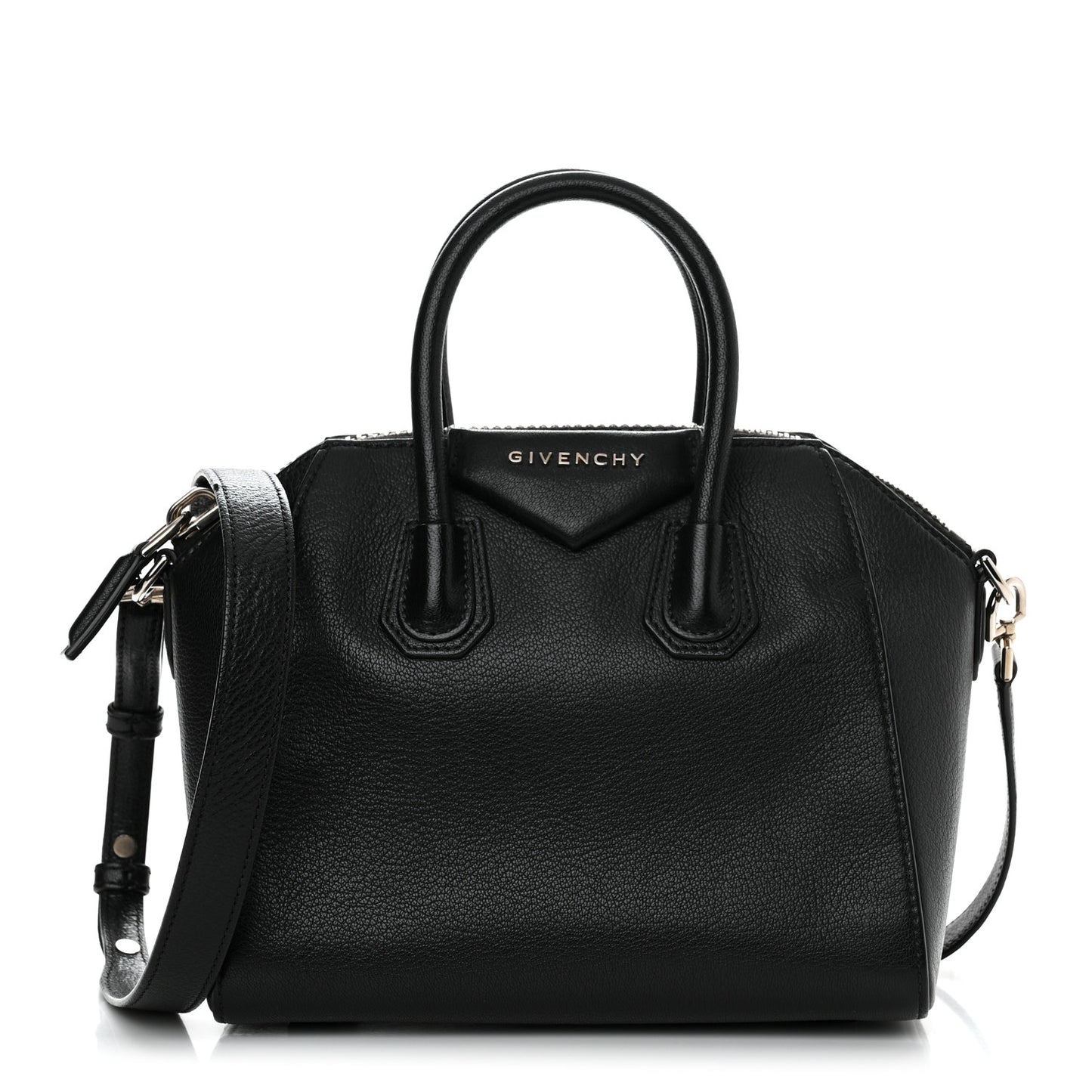 Sugar Goatskin Mini Antigona Black