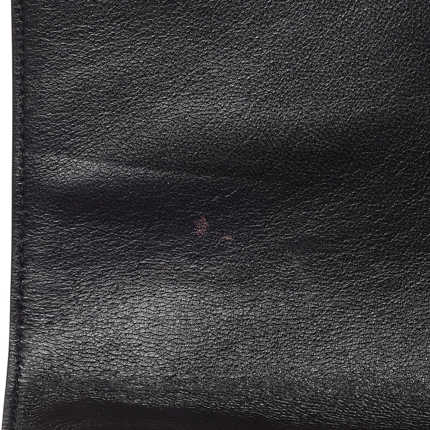 Drummed Calfskin Suede Medium Trapeze Vermillion