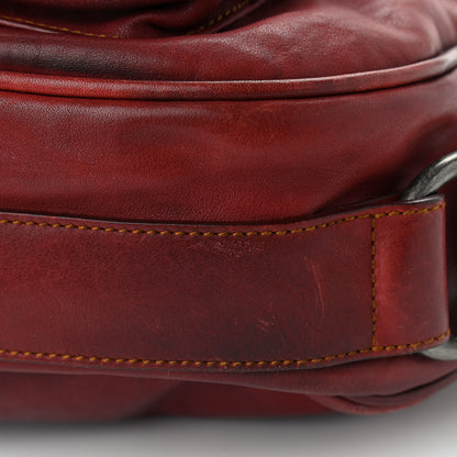 Christian Dior Calfskin Gaucho Double Saddle Red 22 of 23