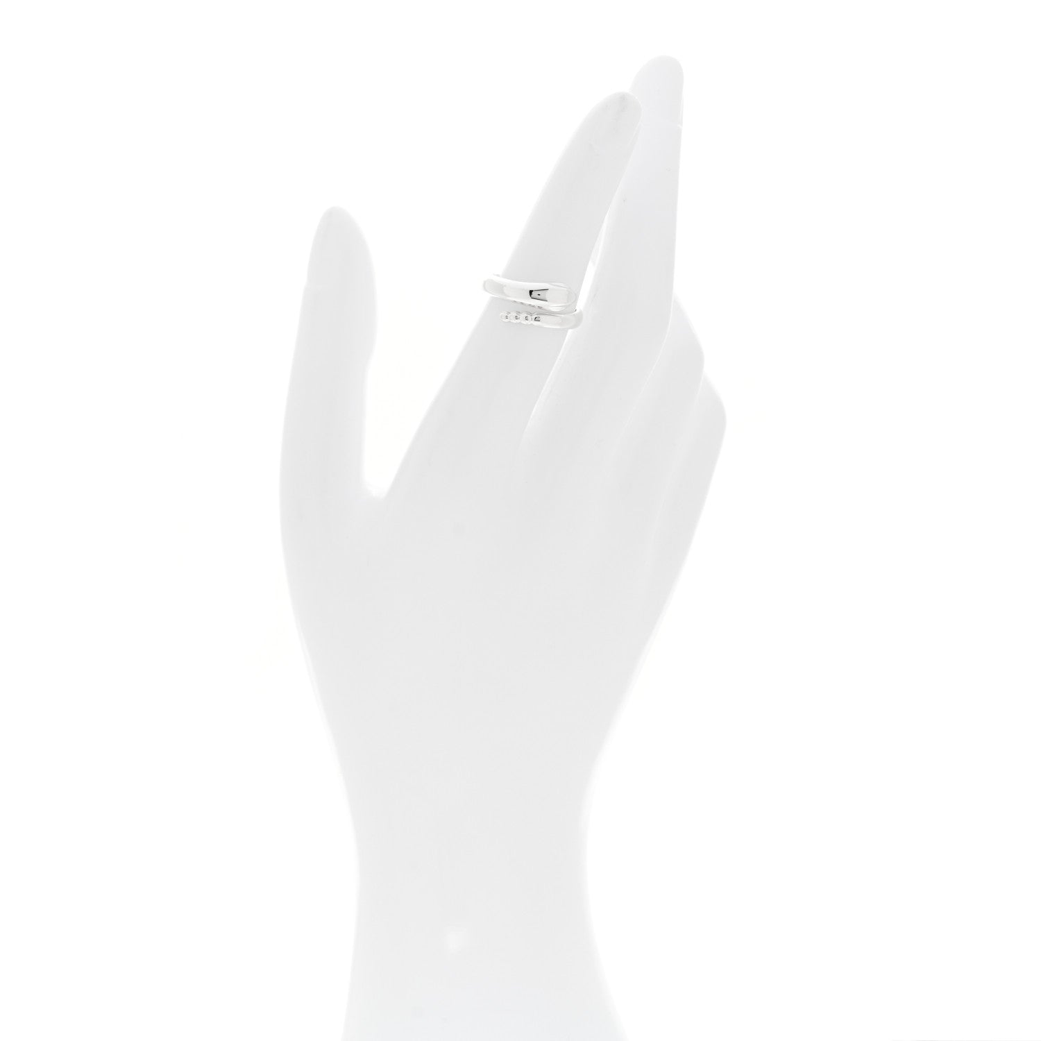 Tiffany Sterling Silver Elsa Peretti Snake Ring 50 5.5 2 of 4