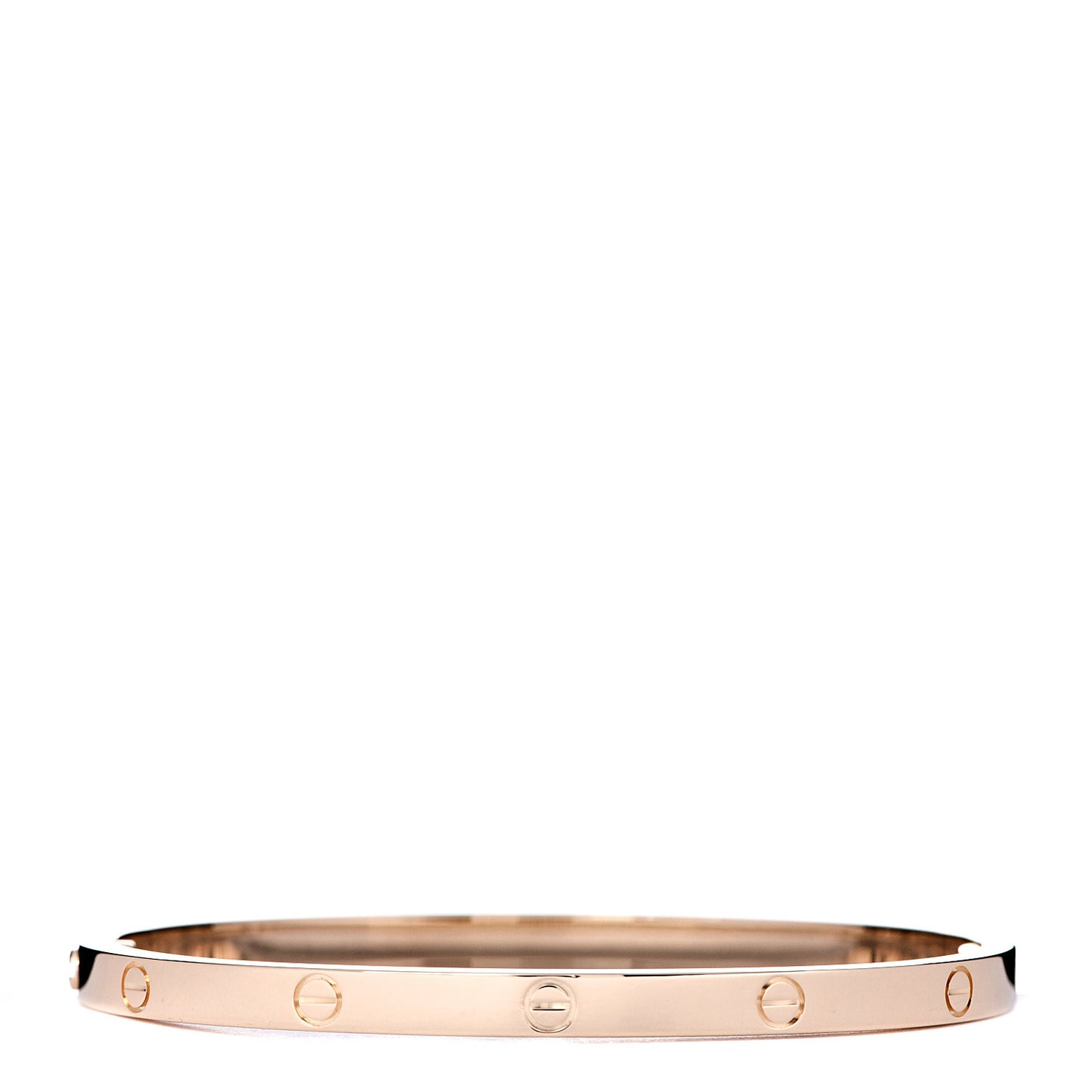 18K Yellow Gold Small LOVE Bracelet 15