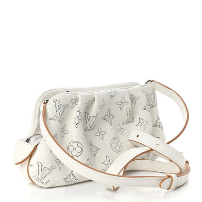 Louis Vuitton Mahina Scala Mini Pouch Snow White Arizona Beige 3 of 8