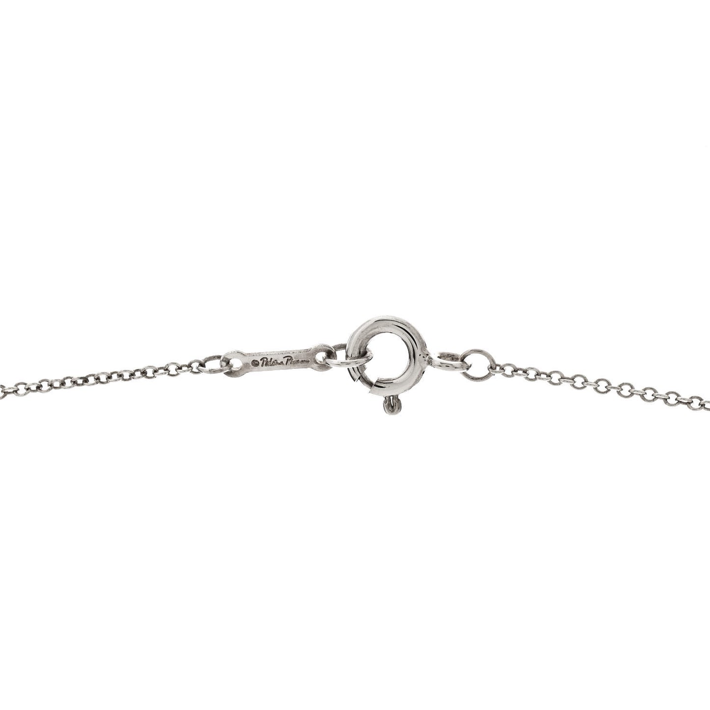 Sterling Silver Pearl Paloma Picasso Olive Leaf Pendant Necklace