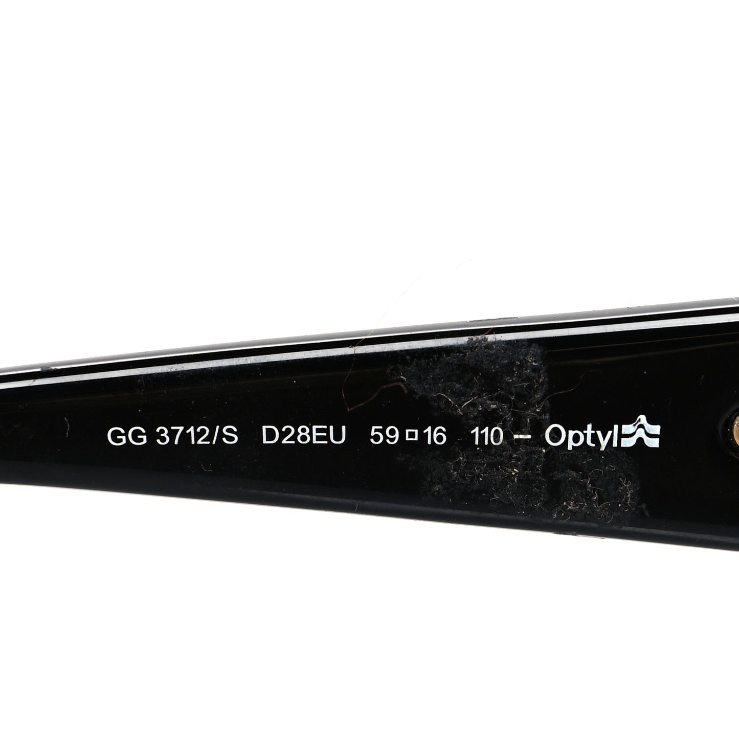 Horsebit Sunglasses 3712/S Black