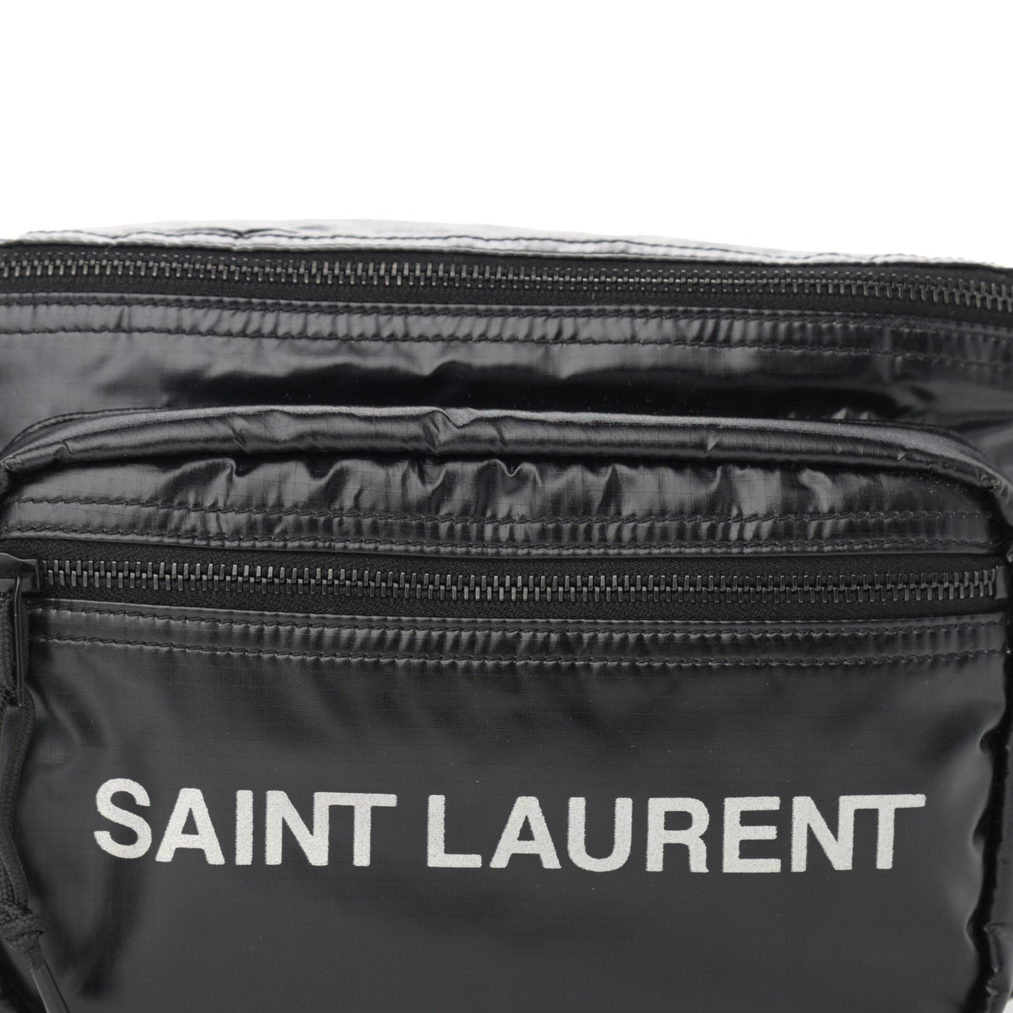 Nylon Logo Nuxx Body Belt Bag Black