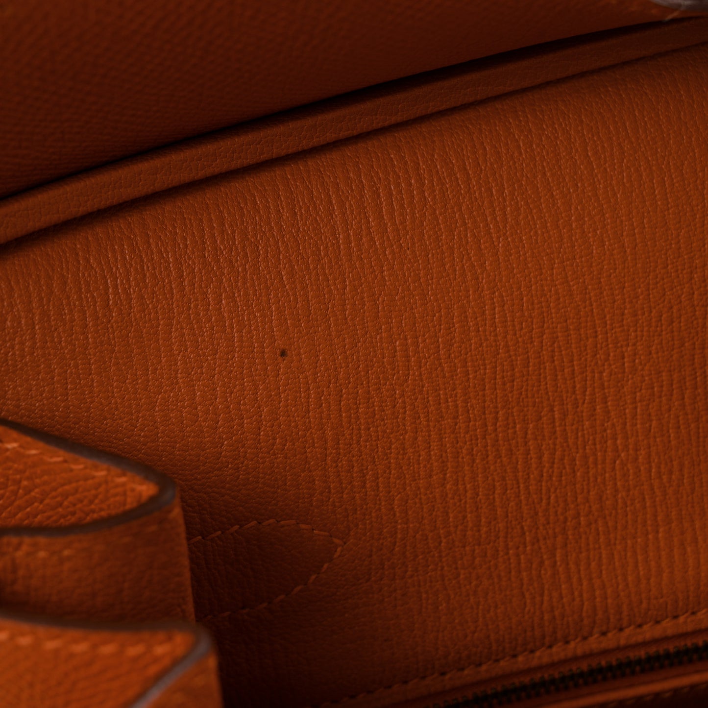Epsom Birkin 35 Orange