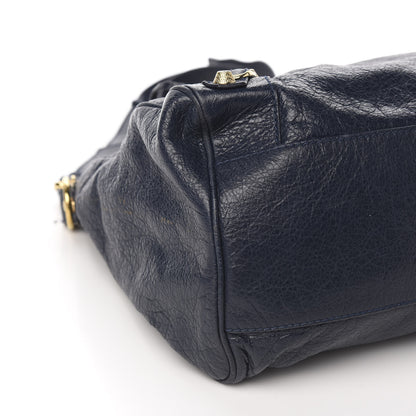 Balenciaga Agneau Giant 12 Gold Hardware Velo Bleu Obscur 10 of 14