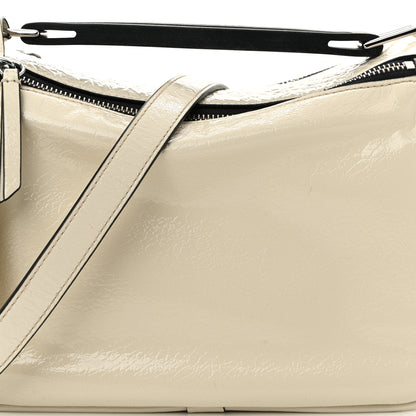 Marc Jacobs Patent Calfskin Soft Box 23 Shoulder Bag Ivory 9 of 13