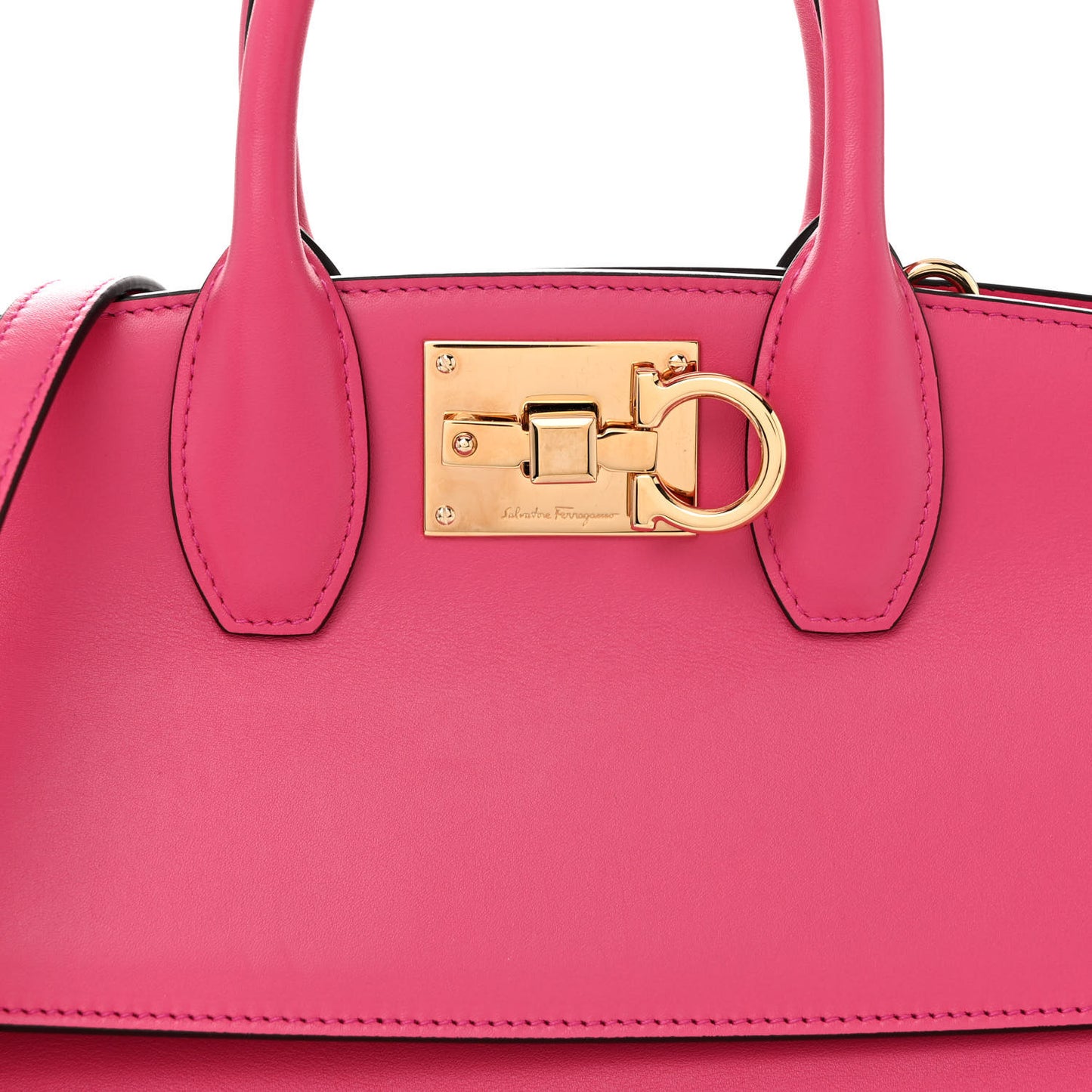 Calfskin Medium Studio Bag Phoenix Pink